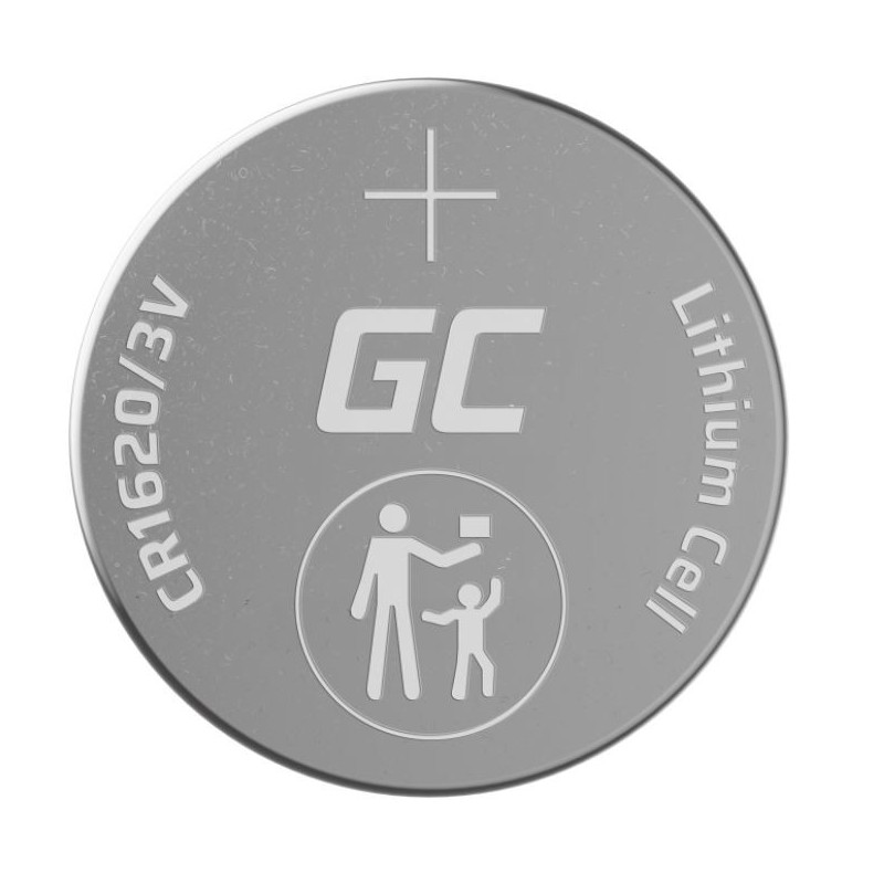 Bateria Guzikowa Litowa 10x CR1620 3V 70mAh | PartsPC.pl