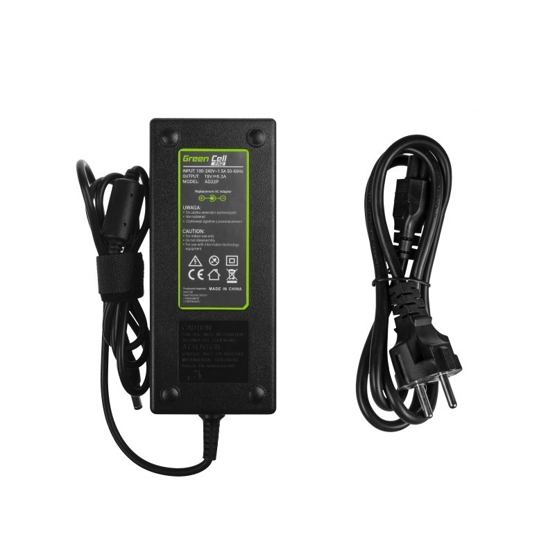 Zasilacz PRO 19V 6.3A 120W  5.5-2.5mm do Asus G56 | PartsPC.pl