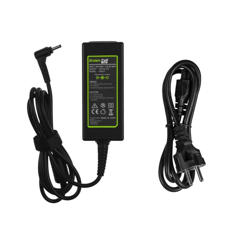 Zasilacz PRO 19V 2.37A 45W 3.0-1.1mm do Asus UX21E | PartsPC.pl