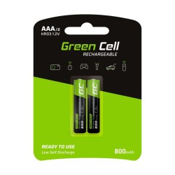 Akumulatorki Paluszki 2x AAA HR03 800mAh | PartsPC.pl