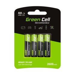 Akumulatorki Paluszki 4x AA R6 2600mAh | PartsPC.pl