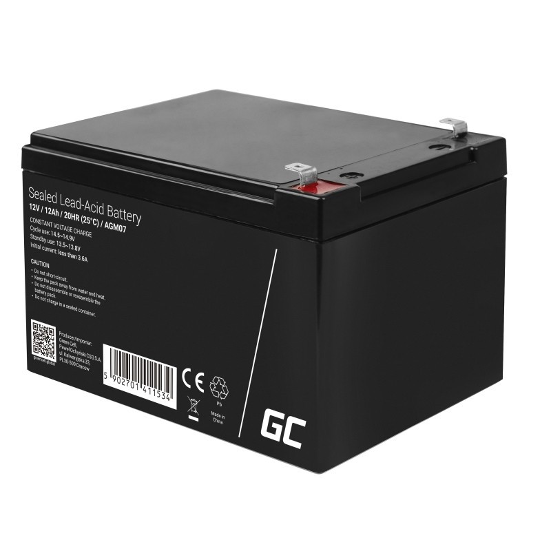 Akumulator AGM 12V 12Ah | PartsPC.pl