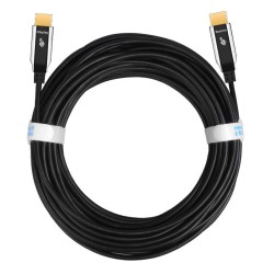 Kabel HDMI v2.0 hybrydowy optyczny światłowodowy 20m | PartsPC.pl