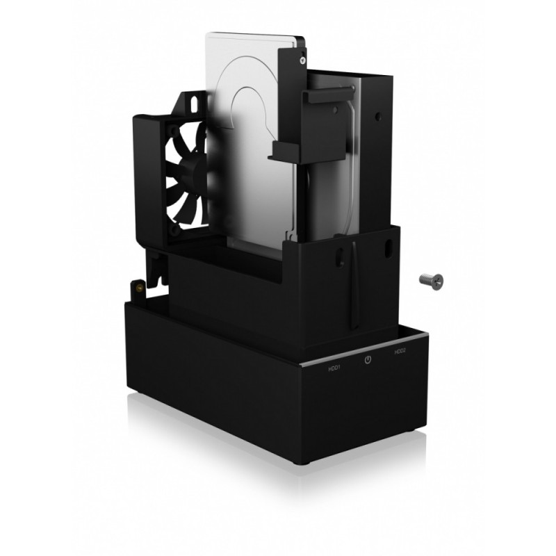 IB-RD3621-C31 Obudowa RAID 2 x 2,5 lub 3,5 cala HDD | PartsPC.pl