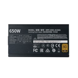 Zasilacz modularny MWE Gold V2 650W 80+ Gold | PartsPC.pl