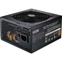 Zasilacz modularny MWE Gold V2 650W 80+ Gold | PartsPC.pl