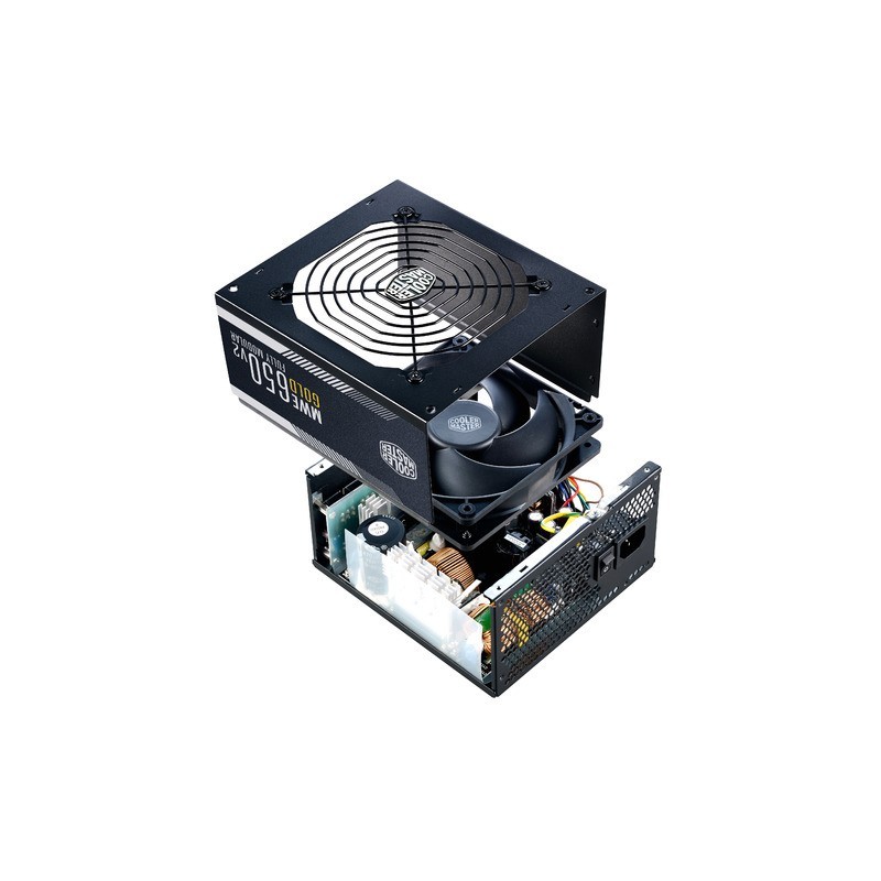 Zasilacz modularny MWE Gold V2 650W 80+ Gold | PartsPC.pl