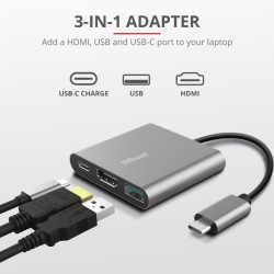 DALYX adapter USB C 3w1 | PartsPC.pl