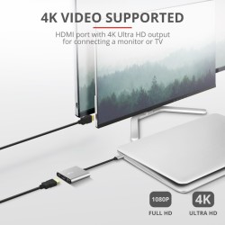 DALYX adapter USB C 3w1 | PartsPC.pl