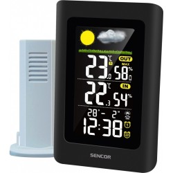 Stacja pogody SWS 4270 wyświetlacz LCD kolor | PartsPC.pl