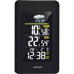 Stacja pogody SWS 4270 wyświetlacz LCD kolor | PartsPC.pl