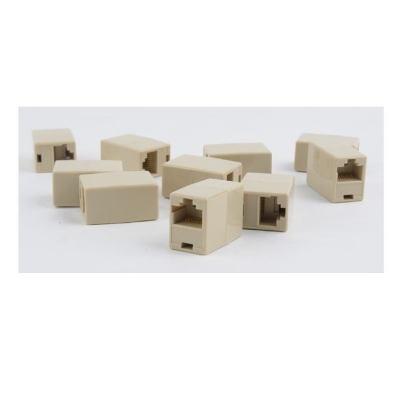 Łącznik kabla Rj45/RJ45 UTP 10 szt. | PartsPC.pl