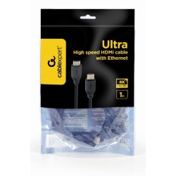 Kabel HDMI Ultra High Speed 8K Ethernet 1m | PartsPC.pl