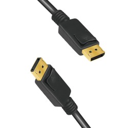 Kabel DisplayPort 8K 60Hz,4K/120Hz 5m Czarny | PartsPC.pl