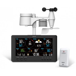 Profesjonalna stacja METEO WiFi SWS 12500 wys. LCD 21,4cm Ko… | PartsPC.pl