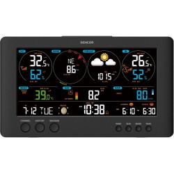 Profesjonalna stacja METEO WiFi SWS 12500 wys. LCD 21,4cm Ko… | PartsPC.pl