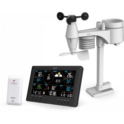 Profesjonalna stacja METEO WiFi SWS 12500 wys. LCD 21,4cm Ko… | PartsPC.pl