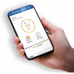 Profesjonalna stacja METEO WiFi SWS 12500 wys. LCD 21,4cm Ko… | PartsPC.pl