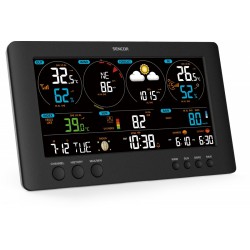 Profesjonalna stacja METEO WiFi SWS 12500 wys. LCD 21,4cm Ko… | PartsPC.pl