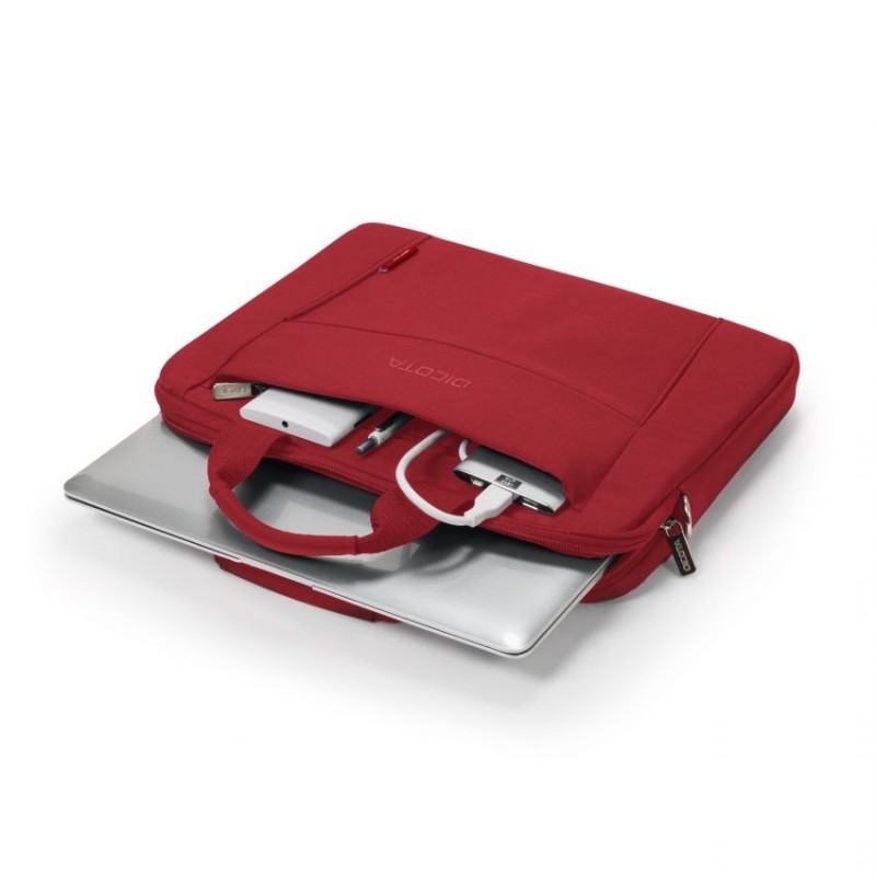Torba D31306-RPET Eco Slim Case BASE 13-14.1 cala czerwona | PartsPC.pl