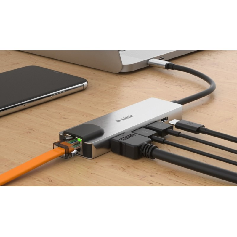 D-Link DUB-M520 HUB USB-C USB 3.0 HDMI | PartsPC.pl