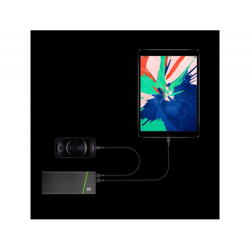 Kabel GC PowerStream USB - Lightning 120 cm | PartsPC.pl