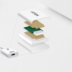 Adapter DisplayPort do HDMI 4K | PartsPC.pl
