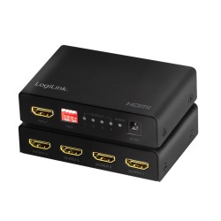 Splitter 4xHDMI 4K, 60Hz, EDID | PartsPC.pl