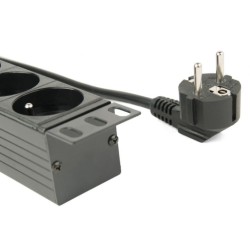 Listwa zasilająca rack (PDU), 8 gniazd FR, 1U, 16A, wtyk Sch… | PartsPC.pl