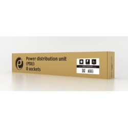 Listwa zasilająca rack (PDU), 8 gniazd FR, 1U, 16A, wtyk Sch… | PartsPC.pl