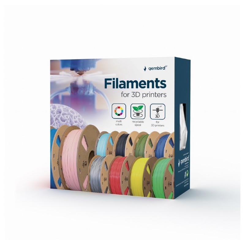 Filament drukarki 3D PLA/1.75mm/zielony | PartsPC.pl