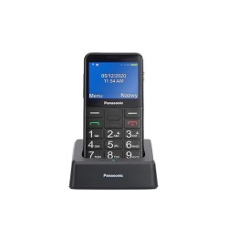 Telefon dla seniora KX-TU155 czarny | PartsPC.pl