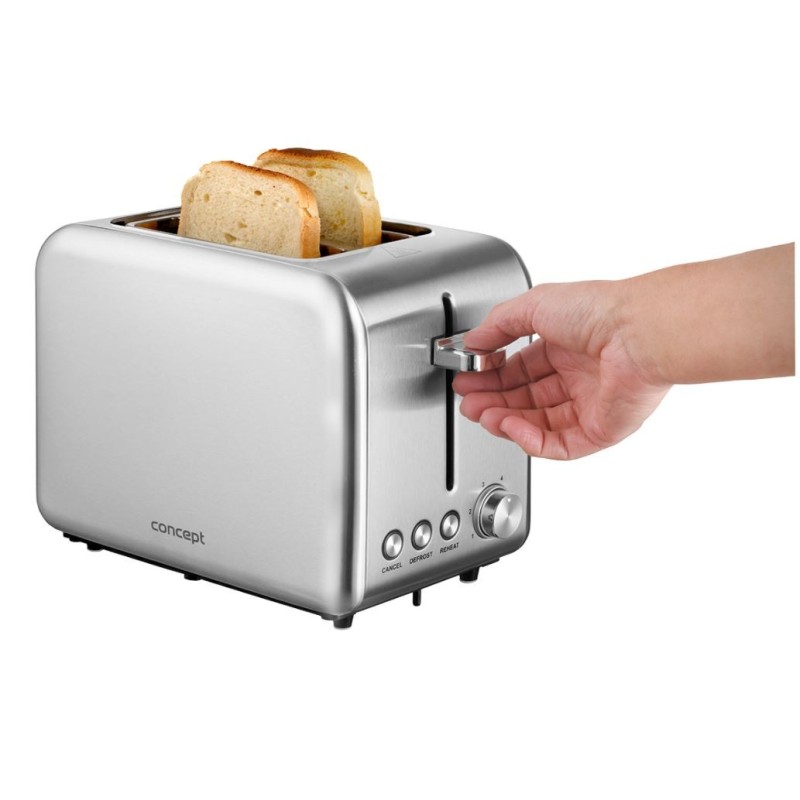 Toster TE2050 inox SINFONIA | PartsPC.pl