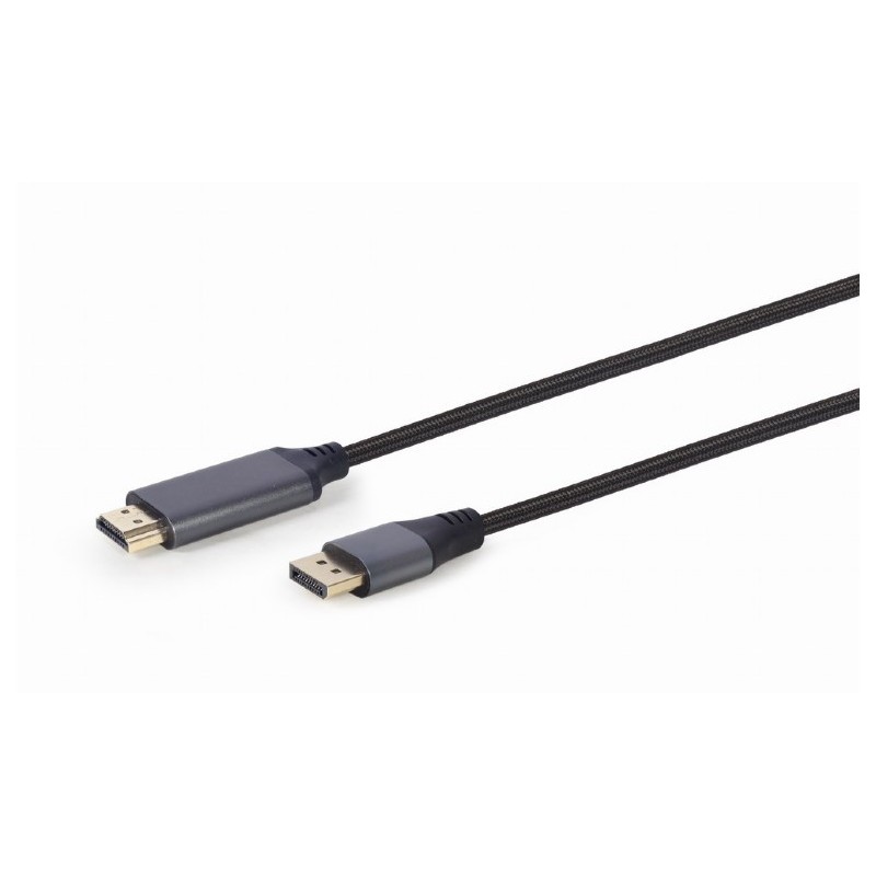 Kabel DisplayPort męski do HDMI 1.8m | PartsPC.pl