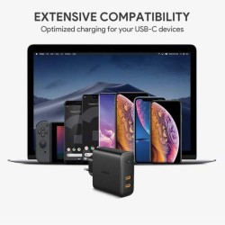 PA-D5 GaN ładowarka sieciowa 2xUSB C Power Delivery 3.0 63W … | PartsPC.pl