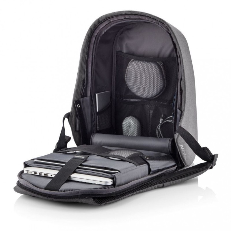 Plecak antykradzieżowy BOBBY HERO REGULAR GREY | PartsPC.pl