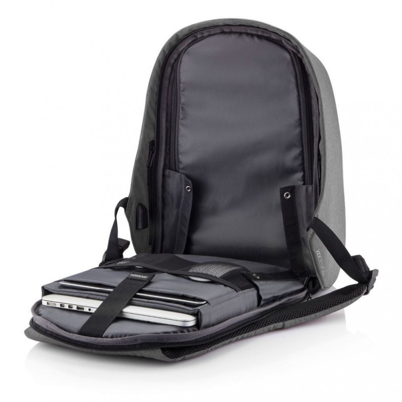 Plecak antykradzieżowy BOBBY HERO REGULAR GREY | PartsPC.pl