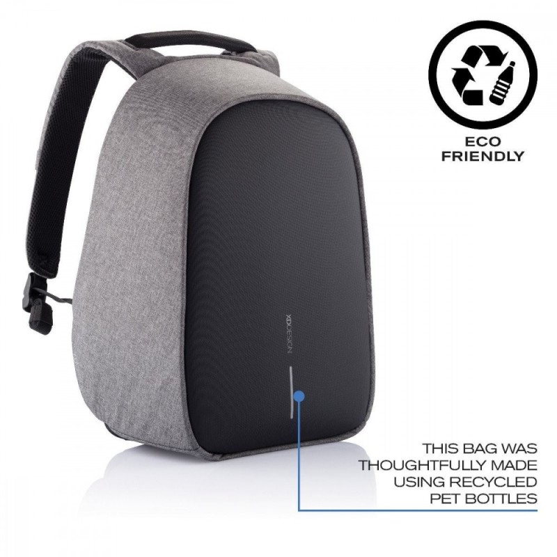 Plecak antykradzieżowy BOBBY HERO REGULAR GREY | PartsPC.pl