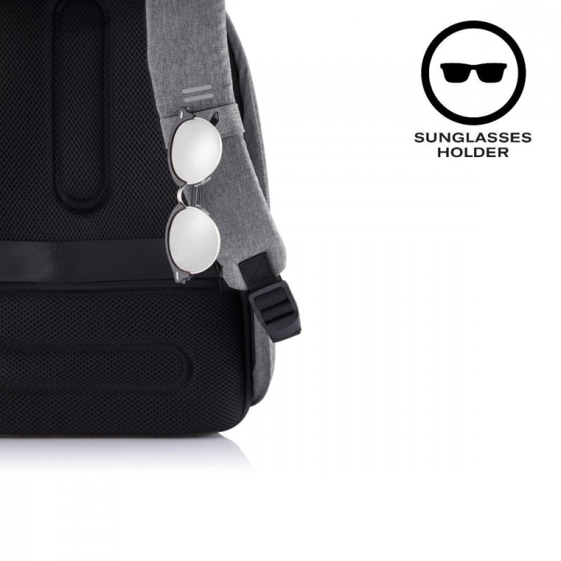 Plecak antykradzieżowy BOBBY HERO REGULAR GREY | PartsPC.pl