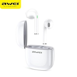 Słuchawki Bluetooth T28 TWS+stacja dokująca Białe | PartsPC.pl