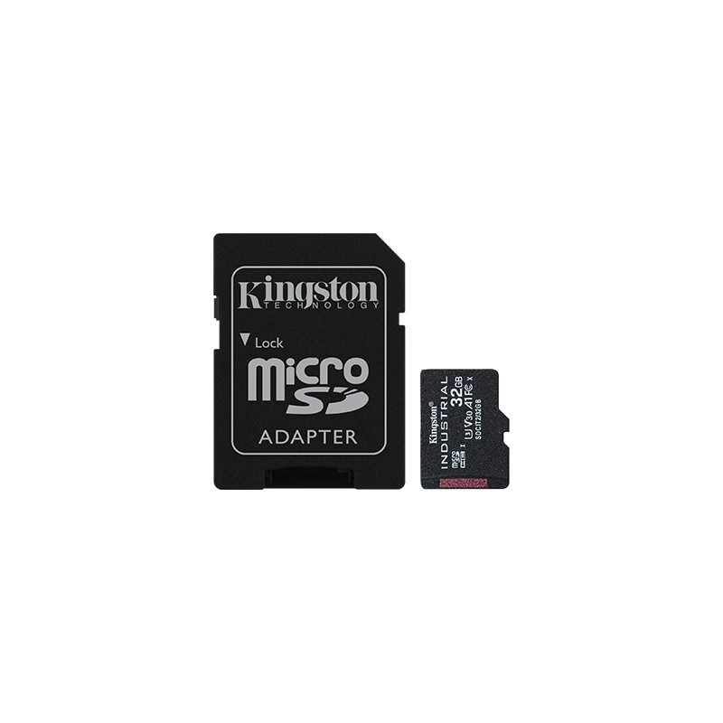 Karta pamięci microSD 32GB CL10 UHS-I Industrial | PartsPC.pl