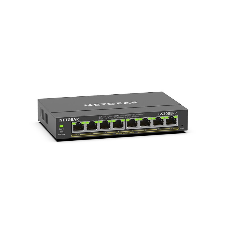 Przełącznik Switch GS308EPP 8xGE PoE+ | PartsPC.pl