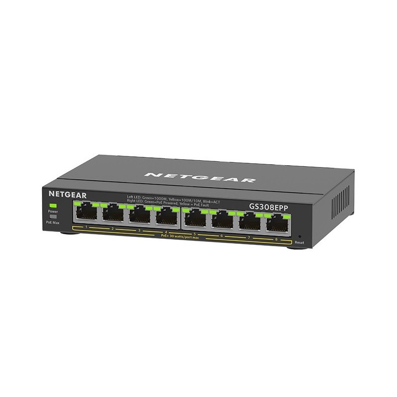 Przełącznik Switch GS308EPP 8xGE PoE+ | PartsPC.pl