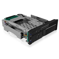 Kieszeń na dysk IB-173SSK 1x2,5+1x3,5 na 1x5,25 | PartsPC.pl
