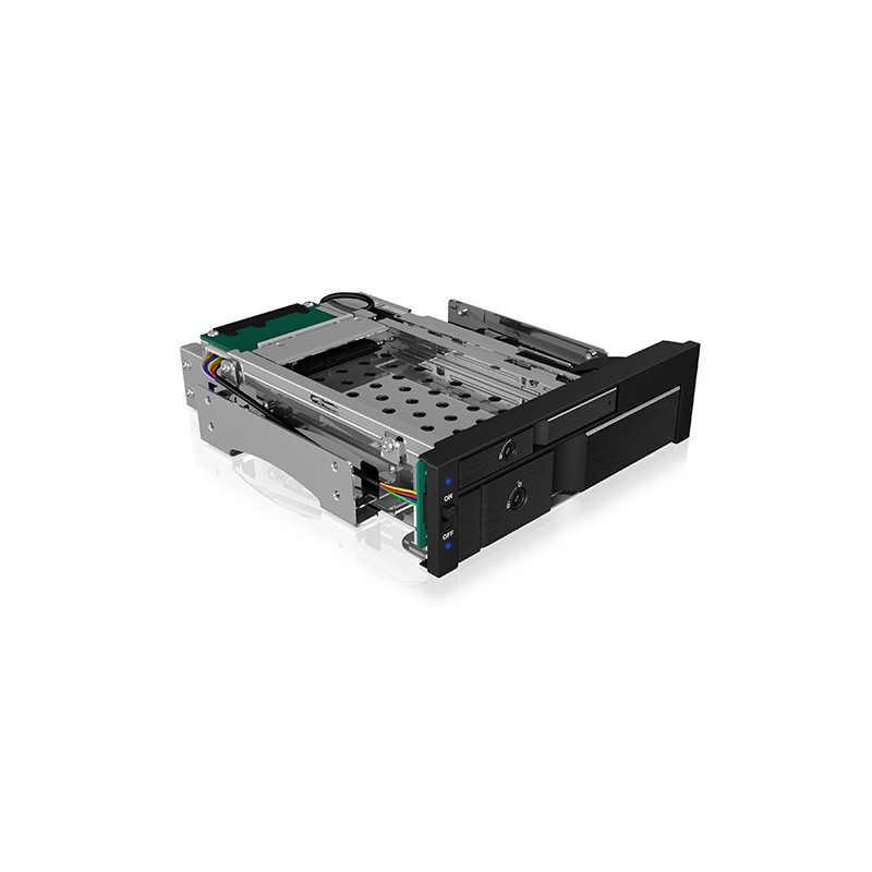 Kieszeń na dysk IB-173SSK 1x2,5+1x3,5 na 1x5,25 | PartsPC.pl