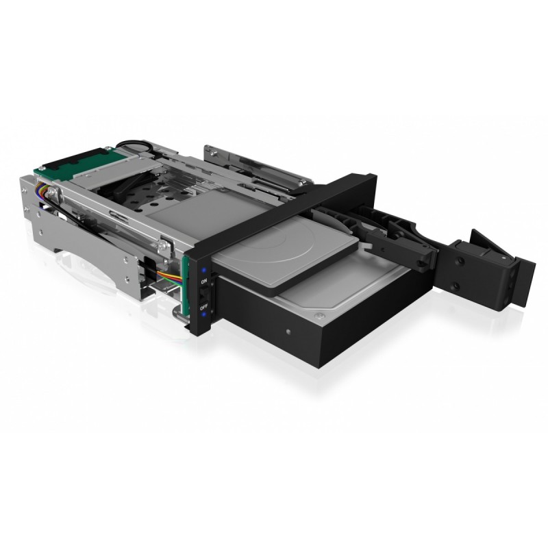 Kieszeń na dysk IB-173SSK 1x2,5+1x3,5 na 1x5,25 | PartsPC.pl