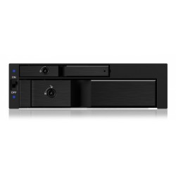 Kieszeń na dysk IB-173SSK 1x2,5+1x3,5 na 1x5,25 | PartsPC.pl