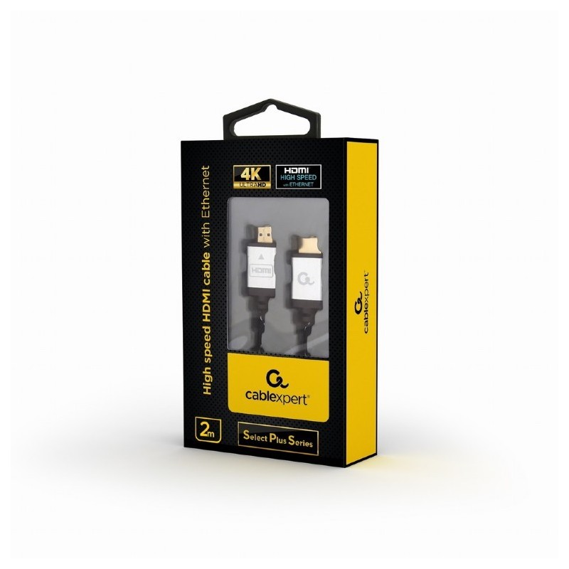 Kabel HDMI high speed z ethernet Select Plus 2m | PartsPC.pl