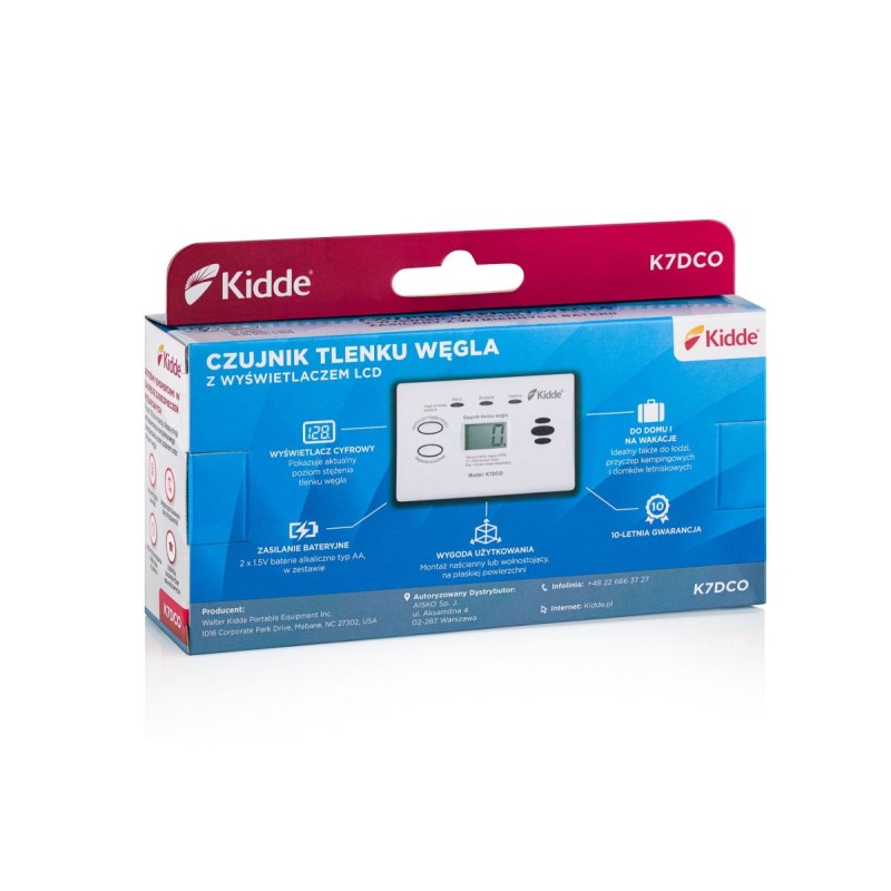 Czujnik czadu KIDDE K7CO | PartsPC.pl