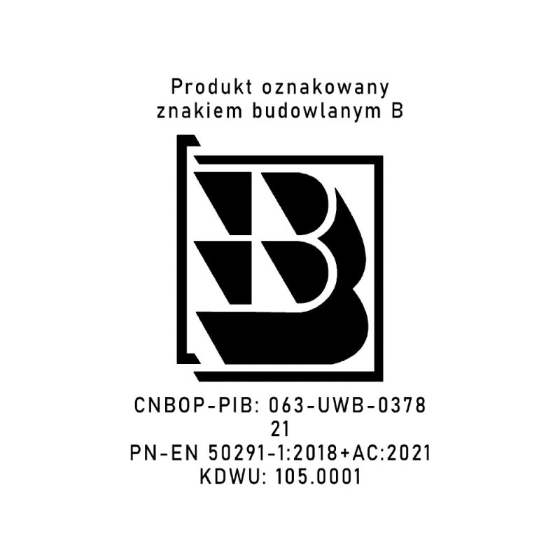 Czujnik czadu z wyświetlaczem KIDDE K5DCO | PartsPC.pl
